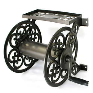 lot 2044 image: Liberty Garden 125 Decorative Wall-Mounted Hose Reel