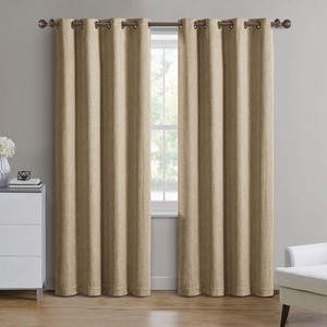 lot 2300 image: Better Homes & Garden 95-Inch Woven Texture Blackout Panel