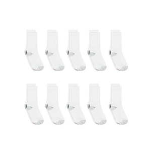 lot 2316 image: Hanes Womens Cool Comfort Crew Socks, 10-Pair Value Pack