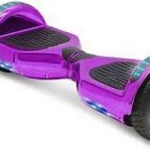lot 2407 image: TPS Power Sports Electric Hoverboard Self Balancing Scooter for Kids and Adults Hover Board with 6.5 Wheels Built-in Bluetooth Speaker Bright LED Lights UL2272 Certified