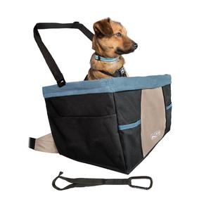 lot 2430 image: Kurgo Rover Booster Dog Car Seat with Seat Belt Tether
