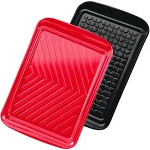 lot 2516 image: Tovolo, 2Pc - Prep  Serve Nesting Trays BBQ Grilling - NEW SEALED