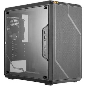 lot 2535 image: Cooler Master Masterbox Q300l Micro-atx Tower With Magnetic Design Dust Filter, Transparent Acrylic Side Panel, Adjustable Io & Fully Ventilated.