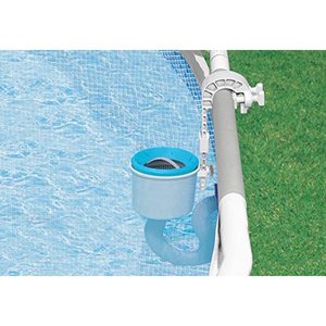 lot 2544 image: intex deluxe wall mount surface skimmer