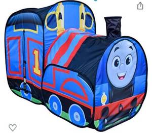 lot 75407 image: Thomas & Friends Tent �� Pop Up Play Tent for Kids - Big Thomas The Train Toys �� Sunny Days Entertainment