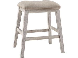 lot 75434 image: Ashley Skempton Upholstered Stool (QTY 2) D394-024