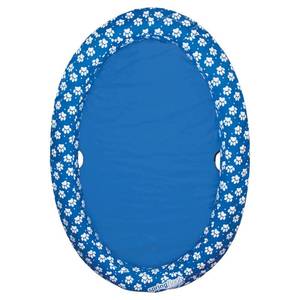 lot 75451 image: SwimWays Spring Float Paddle Paws Dog Pool Float - Large (65 lbs and Up)