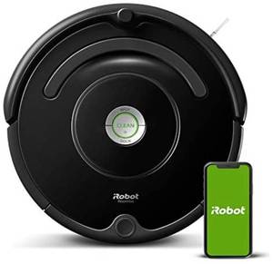 lot 75455 image: iRobot Roomba 675 Robot Vacuum-Wi-Fi Connectivity, Works with Alexa, Good for Pet Hair, Carpets, Hard Floors, Self-Charging