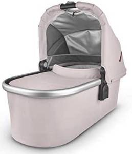 lot 75458 image: Bassinet - Alice (Dusty PinkSilverSaddle Leather)