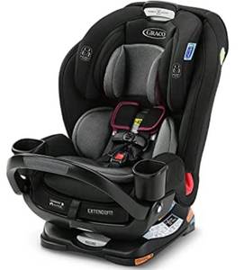 lot 75492 image: Graco Extend2Fit 3 in 1 Car Seat Featuring Anti-Rebound Bar  Ride Rear Facing Longer, Up to 50 Pounds, Polly