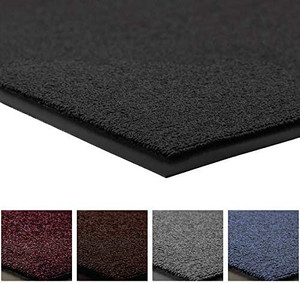 lot 29961 image: Notrax Carpeted Entrance Mat, Black (3ft. x 4ft.)