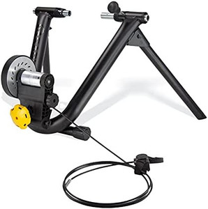 lot 30019 image: Saris Magnetic and Magnetic Plus Indoor Bike Trainer, Magnetic Resistance, Compatible with Zwift App