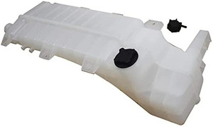 lot 30454 image: labwork Coolant Reservoir for Volvo VNL VN VNM VHD and Mack CXU CHU with Cap and Level Sensor 2008-2017 Models 20968795, 21846997,603-5505