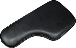 lot 30789 image: The Aftermarket Group Wheelchair Half Lap Tray, Black Padded Vinyl, Flip-Up Hardware, Left, TAG010023
