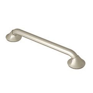 lot 31275 image: Moen YG2824BN Brushed nickel 24 designer grab bar