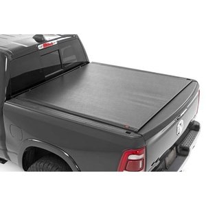 lot 31289 image: Rough Country Soft Roll-Up Bed Cover for 19-22 Ram 1500  5 5 - 48320550