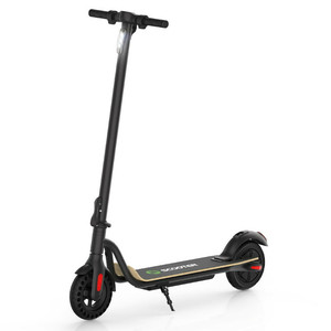 lot 31315 image: MEGAWHEELS Electric Scooter, 3 Gears, Max Speed 15.5MPH, 12-17 Miles Rang 7.5Ah Powerful Battery with 8 Tires Foldable Electric Scooter for Adults, Load 265 lbs