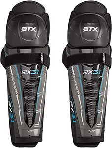 lot 31823 image: STX Ice Hockey Surgeon RX3.1 Shin Guards for Seniors