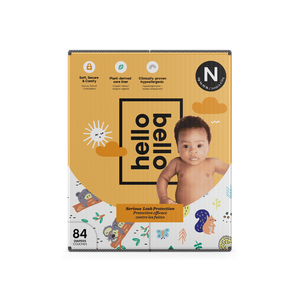 lot 31887 image: Hello Bello Daytime Diapers - Size Newborn - Woodland Animals & Koala Kids