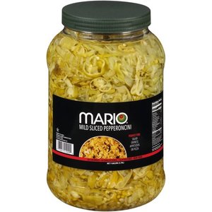 lot 45834 image: Mario� Mild Sliced Pepperoncini 1 gal. Jar