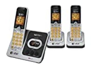 lot 27661 image: AT & T EL52301 3 HANDSET ANSWERING SYSTEM