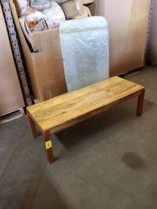 lot 27681 image: coffee table brown