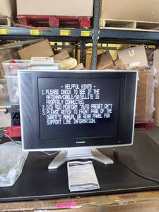 lot 27726 image: Sylvania tv led color no remote