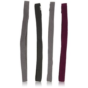 lot 3578 image: Goody Slide Proof Stayput Headwraps, Thin Asst Color, 4 Count