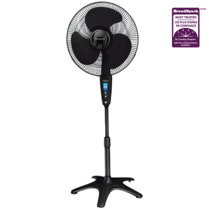 lot 5125 image: Honeywell HS1655CV1 QuietSet� 16 Oscillating Stand Fan