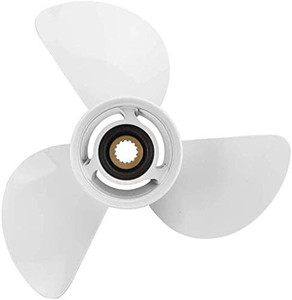 lot 5246 image: VIF Jason Marine 14x11-k,13 x19-k, 13 12x15-k Aluminum Propeller for Yamaha 60HP 70HP 75HP 80HP 85HP 90HP 115HP Outboard Engines,15 Tooth, RH
