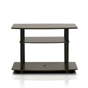 lot 5251 image: Furinno Turn-N-Tube No Tools 3-Tier TV Stand