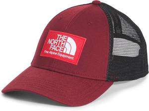 lot 6172 image: The North Face Mudder Trucker Hat Burgundy MSRP $30.00