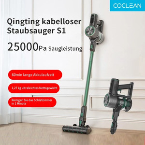 lot 6241 image: Coclean S1 Light Feather Wireless Vacuum Cleaner