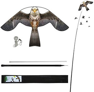 lot 8128 image: eyijklzo Bird Scarer Flying Kite Crops Farm Flying Bird Hawk Flying Kite