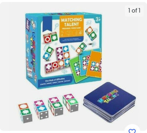 lot 8240 image: Matching Talent Preschool Puzzle Game (educational)