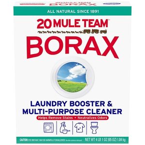 lot 8245 image: Mule Team Borax All Natural Detergent Booster & Multi-Purpose Household Cleaner - 65oz