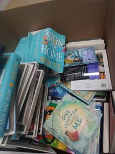 lot 8263 image: Box Of Misc Books