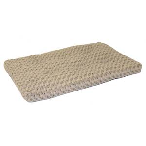 lot 9363 image: MIDWEST QUIET TIME TAUPE DOG BED 48IN