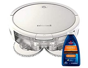 lot 9396 image: Bissell SpinWave Hard Floor Expert Robot, 2-in-1 Wet Mop and Dry Robot Vacuum, WiFi Connected with Structured Navigation, 3115 (B08F6Z89LN)