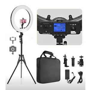 lot 9397 image: Pixel R45c Ring Light with Remote