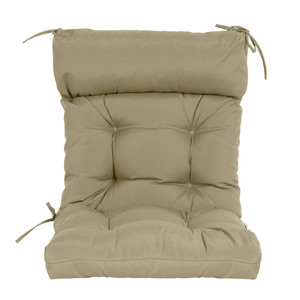 lot 9454 image: QILLOWAY IndoorOutdoor High Back Chair Cushion ,SpringSummer Seasonal Replacement Cushions,Green