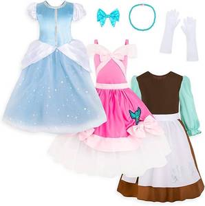 lot 9465 image: Disney Cinderella Live Your Story Costume Set for Girls Size 4