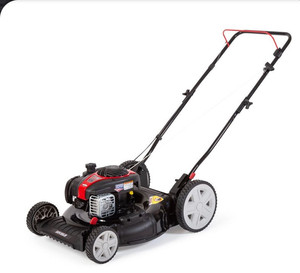 lot 8064 image: BLACK MAX 21 2-IN-1 GAS PUSH MOWER
