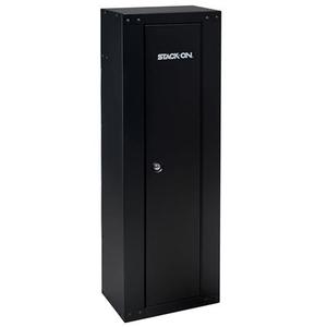 lot 8074 image: Stack-On GCB-8RTA Steel 8-Gun Ready to Assemble Security Cabinet, Black retail $273.90