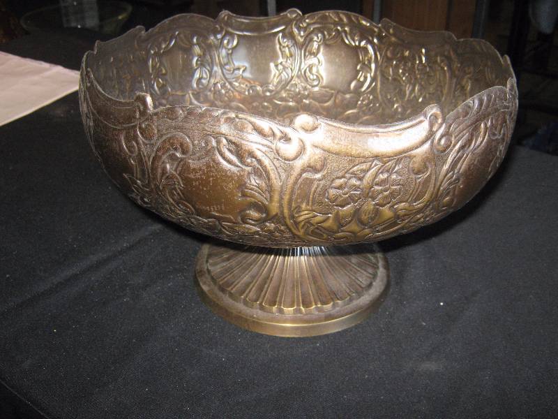Antique Brass Centerpiece Bowl Hobby Lobby 101/2