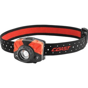 lot 6289 image: Coast Headlamp Adjustable Mode Alkaline LED Weatherproof FL65