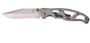 lot 6293 image: Gerber Paraframe Frame Lock Knife Stainless Steel