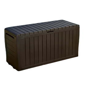 lot 6324 image: Keter Marvel Plus 71 Gallon Outdoor Storage Deck Box