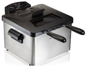 lot 6327 image: Hamilton Beach Professional 12 Cup Deep Fryer with 3 Baskets
