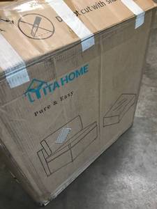 lot 6394 image: Yita Home Patio Chair & Coffee Table